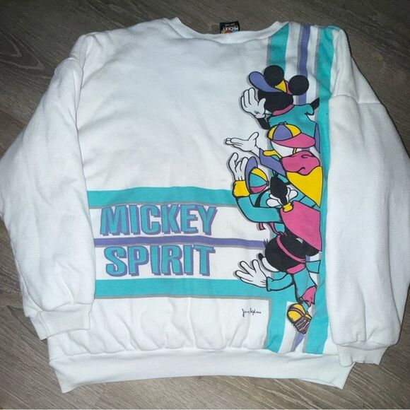 Vintage Mickey Unlimited Disney Jerry Leigh Sweatshirt large - Picture 7 of 7